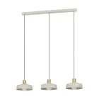 Eglo Pendant Valdiola Steel Sanded | IP20 - Suitable for 3x E27 